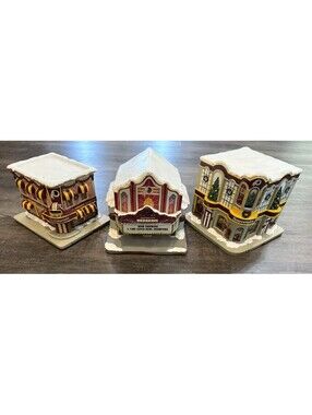 Hawthorne Village Washington Redskins Christmas Theater Restaurant Souvenir Lot